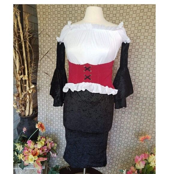 Vampiretta Girls Costume Vampire Halloween - Picture 2 of 5